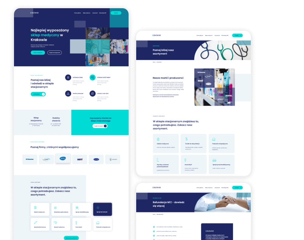 Profesjonalizm i nowoczesność – w sklepie medycznym Esovio