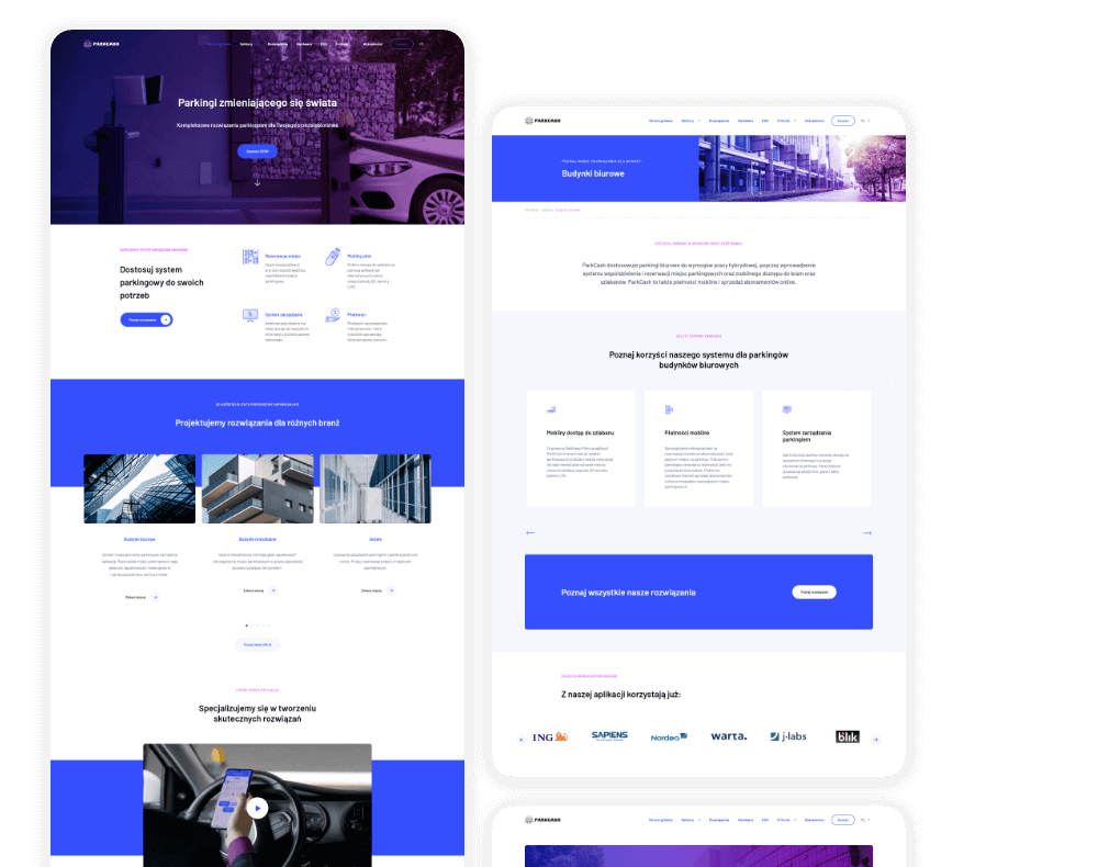 Nowoczesna strona dla innowacyjnego krakowskiego<br/>start-upu